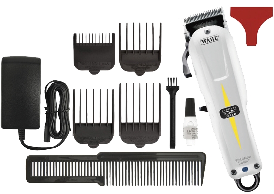 Wahl Haarschneidemaschine Cordless Super Taper weiß