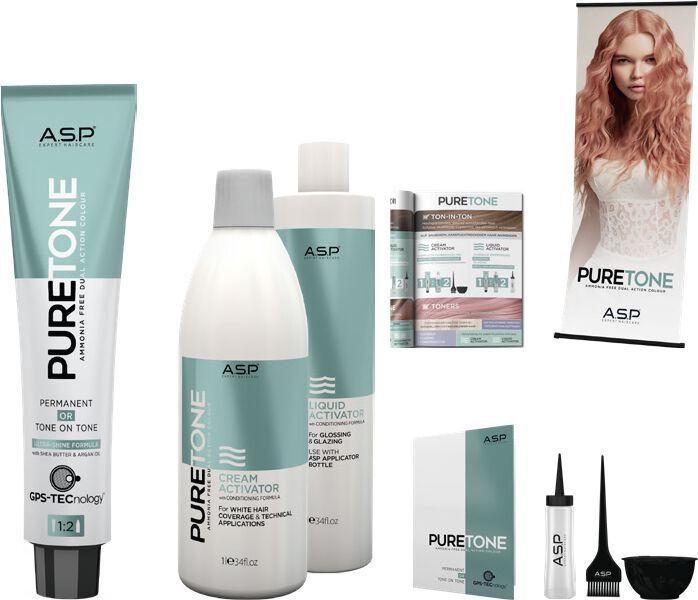 ASP Pureton Haarfarbe ohne Ammoniak im Set 