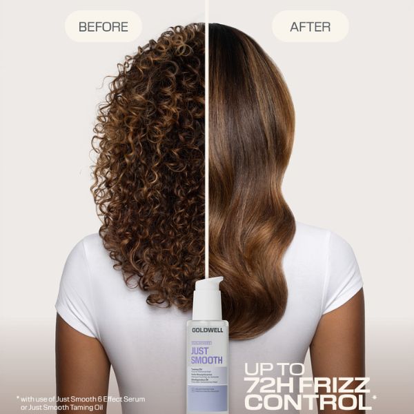 goldwell-dualsenses-just-smooth-taming-oil-vorher-nachher-lockiges-und-geglaettetes-haar