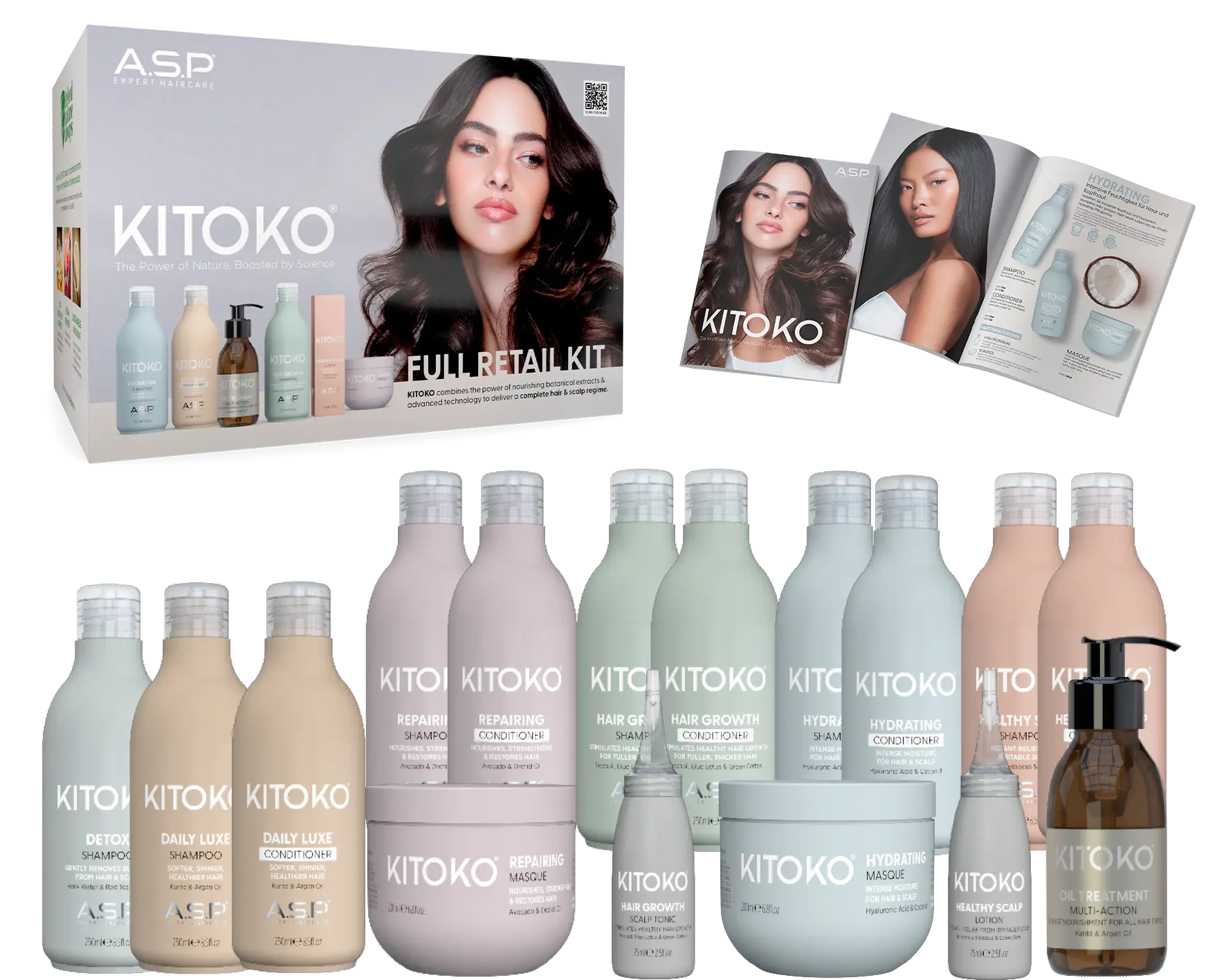asp-kitoko-full-retail-kit-xxl-set-mit-pflegeprodukten-broschuere-und-display-produktbild