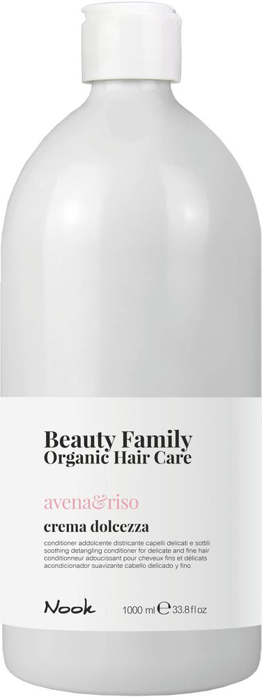 Nook Beauty Family Hafer & Reis Conditioner: für feines oder empfindliches Haar 