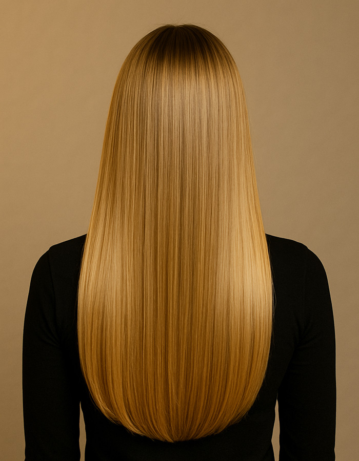 inebrya-blondes-modell-lange-glaenzende-frizzfreie-haare-nach-anwendung-von-inebrya-liss-conditioner-ki-bild