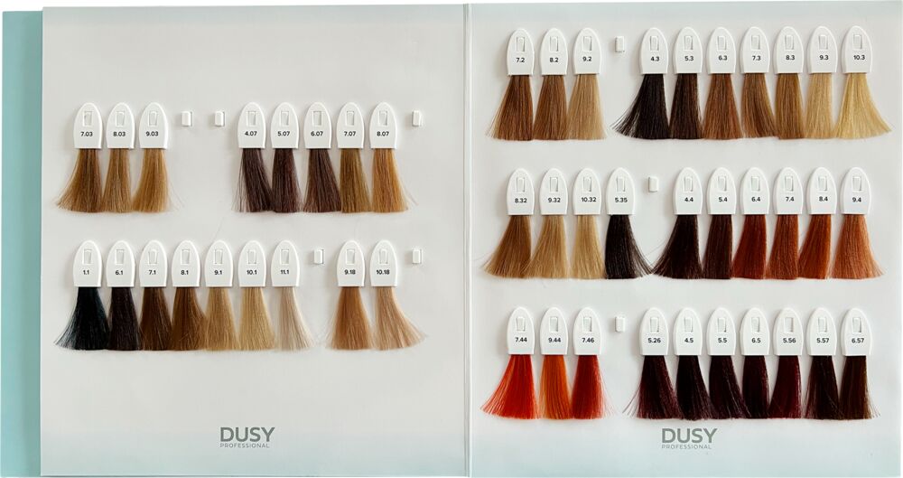 Dusy Color Creations Haarfarbe: Farbkarten 