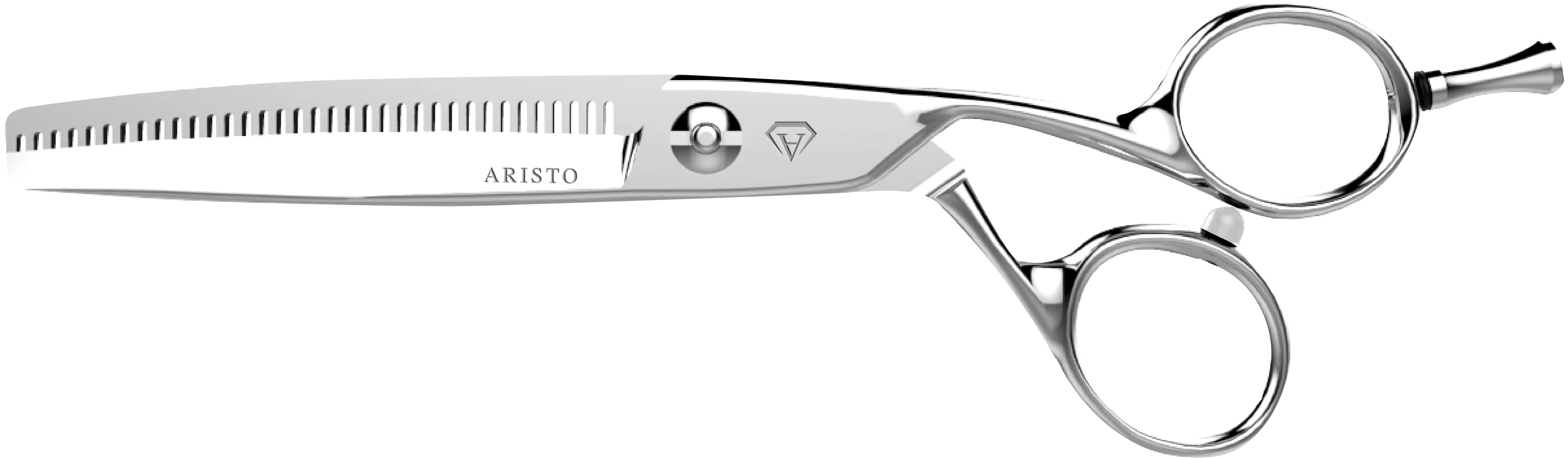 aristo-ergo-flow-modellierschere-silber-friseurschere
