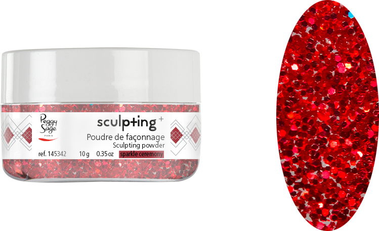 Acrylpulver Sculpting+ Glitzer 10g
