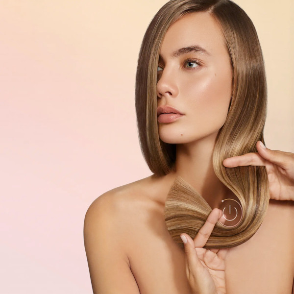 Modell nach der Haarpflege mit Revlon Re/Start Pro-Care