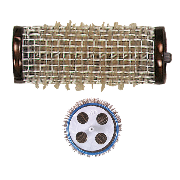 Dusy Borstenwickler braun lang Dusy Borstenwickler braun lang