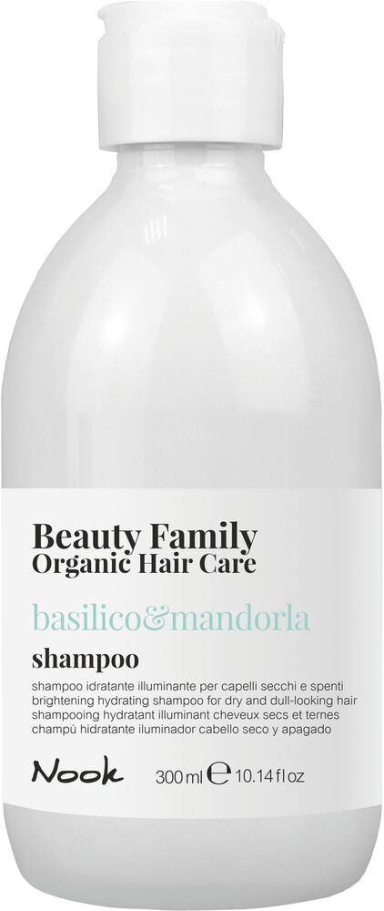 Nook Beauty Family Basilikum & Mandel Shampoo für trockenes Haar 