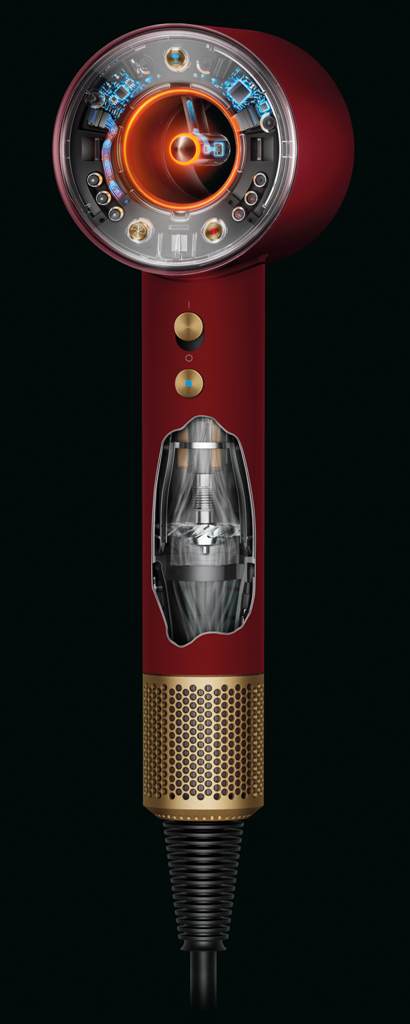 Dyson Supersonic Nural Haartrockner samtrot/gold Dyson Supersonic Nural Haartrockner samtrot/gold