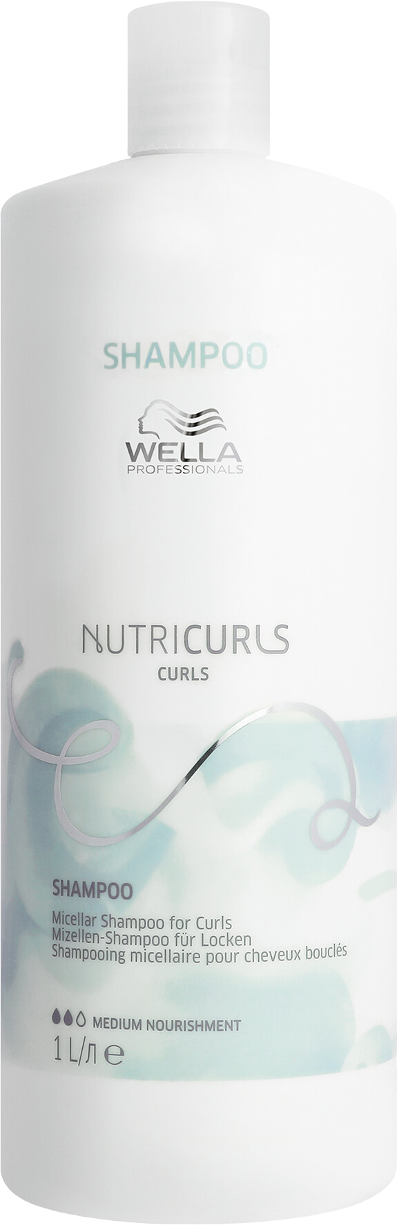 Wella NutriCurls Shampoo für lockiges Haar  Wella NutriCurls Shampoo für lockiges Haar