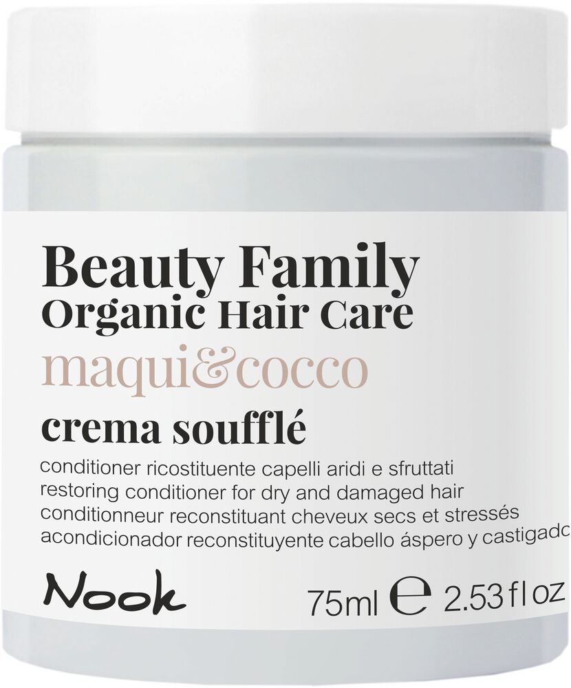 Nook Beauty Family Maqui-Berre & Kokosnuss Conditioner: für trockenes und geschädigtes Haar 