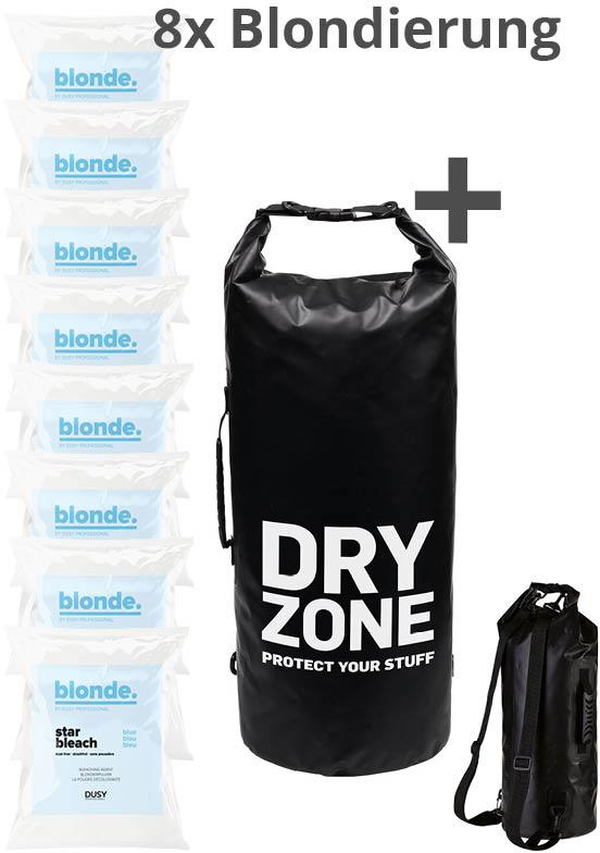 Dusy Star Bleach Blondierung 500g: 8 Stück + Seesack 