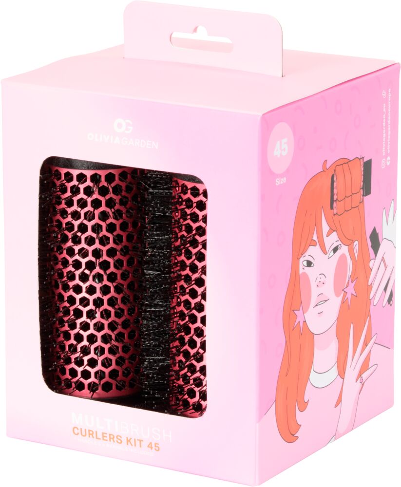 Olivia Garden Multibrush Sets - 4 Bürstenkörper + 1 Griff