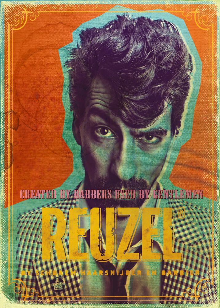 Reuzel Poster 50 x 71 cm Old School / New School Reuzel Poster 50 x 71 cm Old School / New School