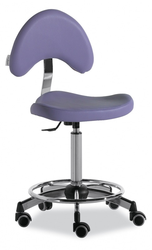 Rollhocker Arizona mit Lehne  Rollhocker Arizona mit Lehne