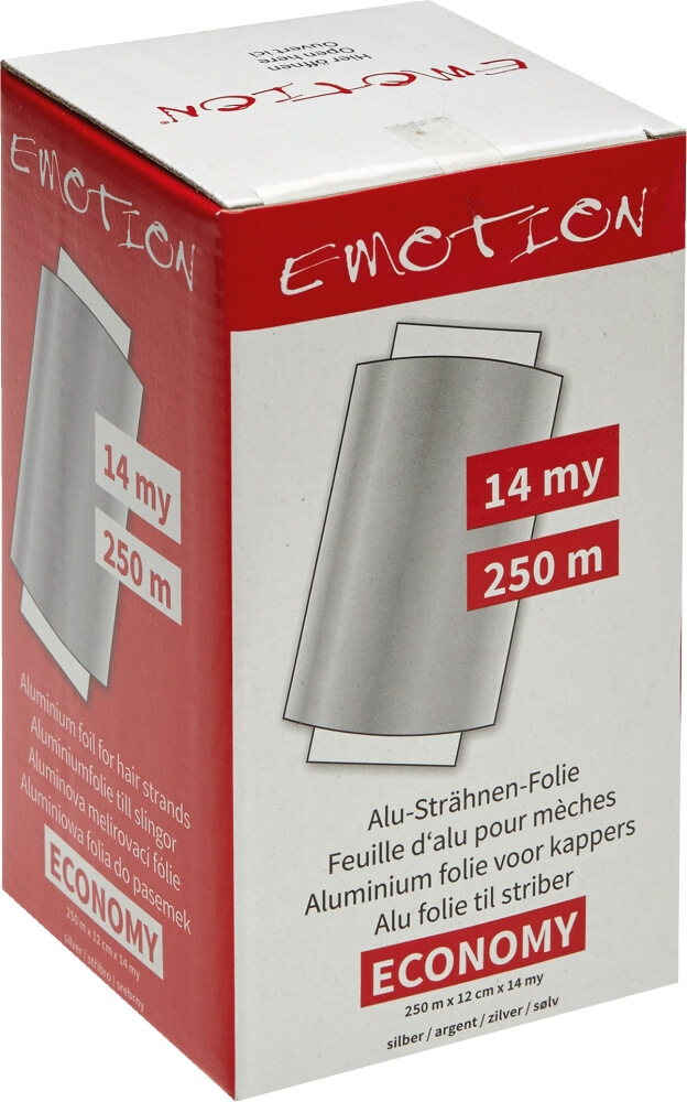 Efalock Alu-Strähnenfolie Economy silber: 250m lang, 14my