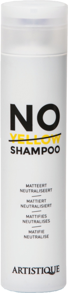 artistique no yellow shampoo 250ml gegen gelbstich fuer blondes haar