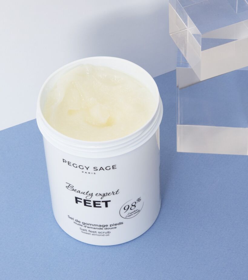 Peggy Sage Süßmandelöl Fuß-Salz-Peeling