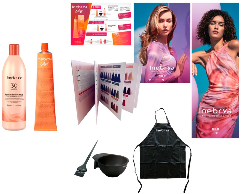 Inebrya Color Haarfarbe Sets Inebrya Color Haarfarbe Sets