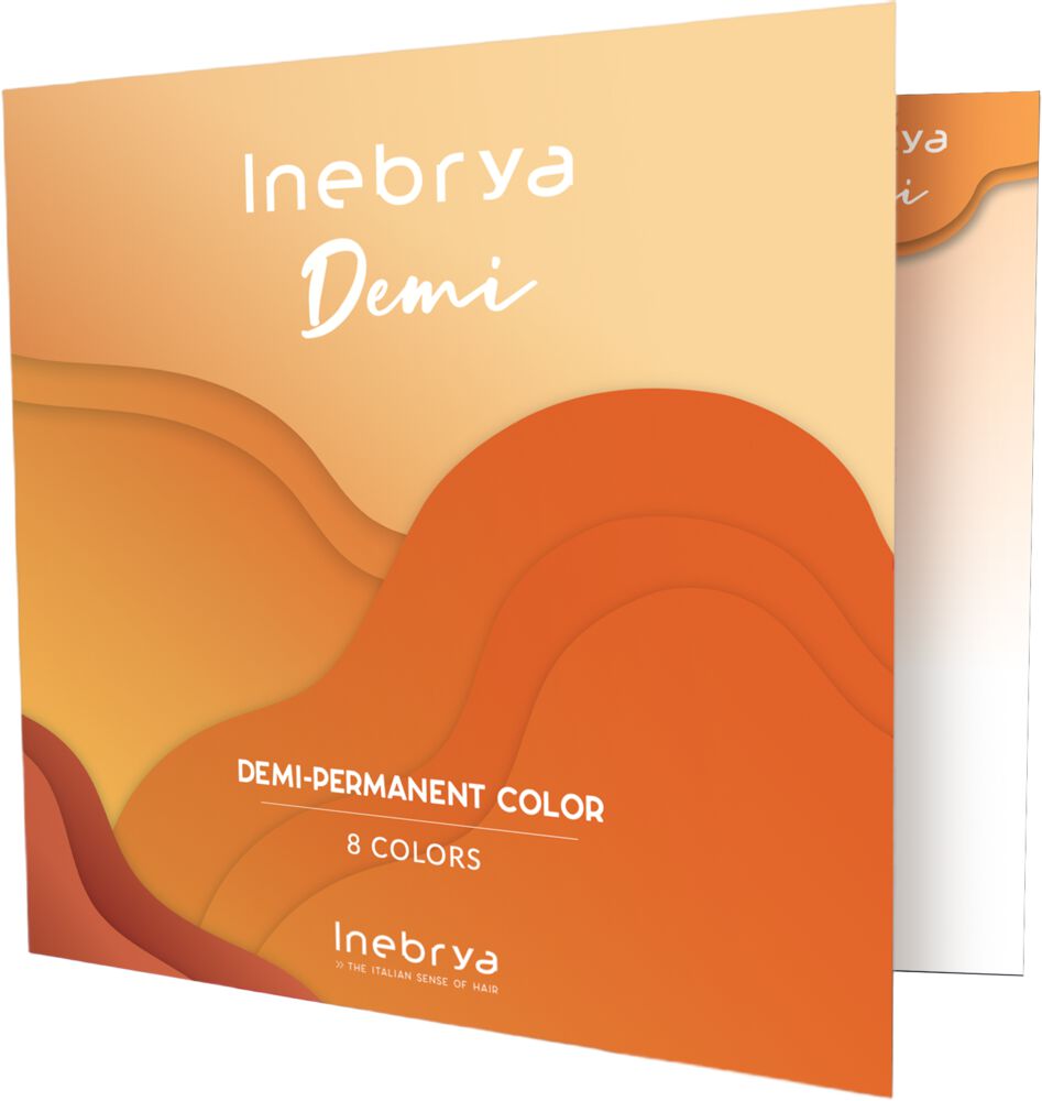 Inebrya Demi Color Chart 8 Nuancen