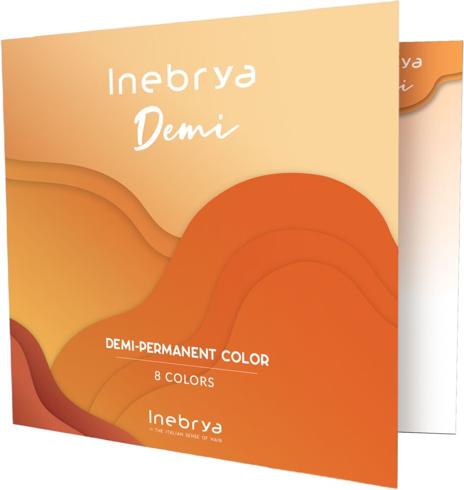 Inebrya Demi Color Chart 8 Nuancen Inebrya Demi Color Chart 8 Nuancen