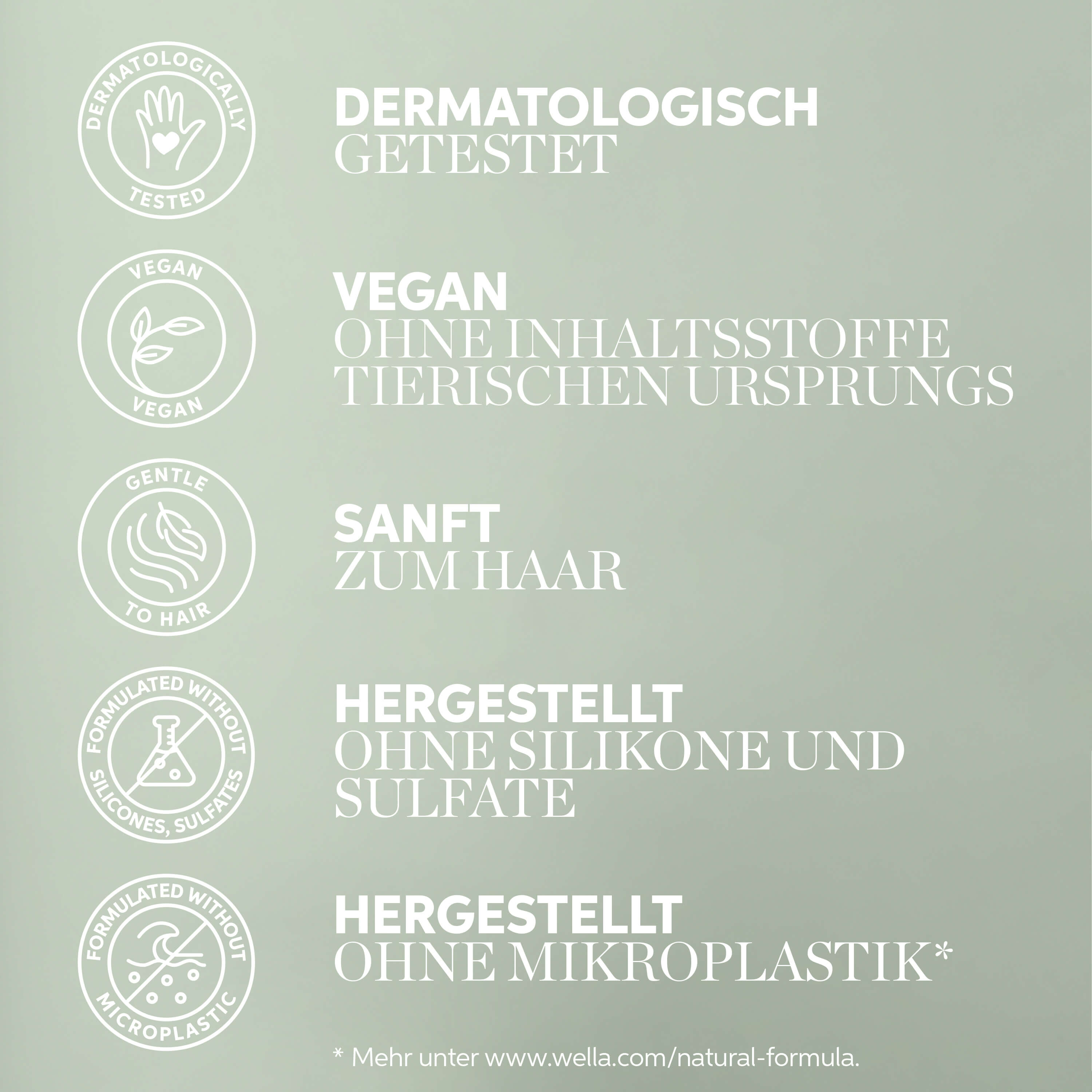 Eigenschaften der Serie Eigenschaften der Serie