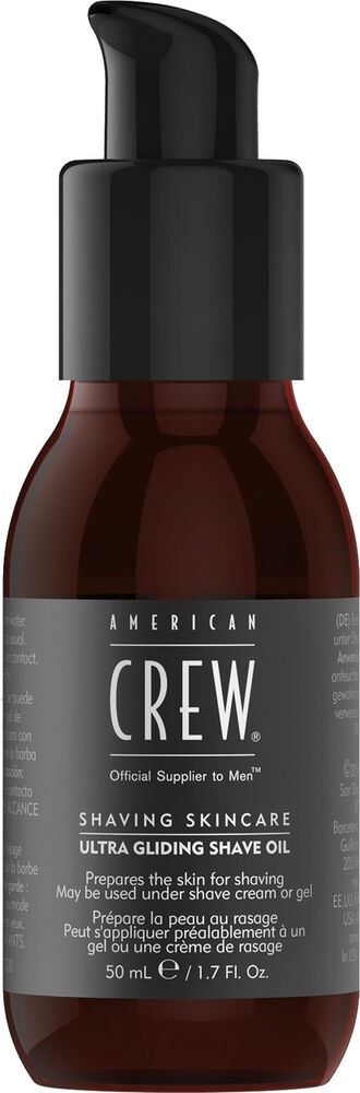 american crew shave beard oel