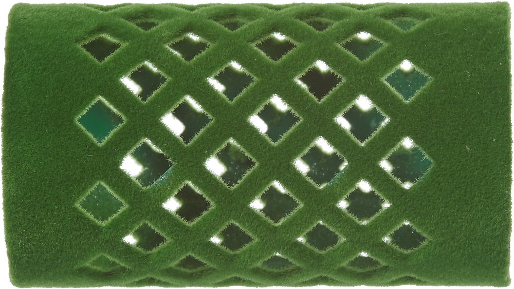 efalock-metallwickler-beflockt-kurz-46-mm-und-durchmesser-von-24-mm-gruen