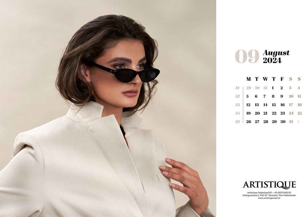 Artistique Wandkalender 2024