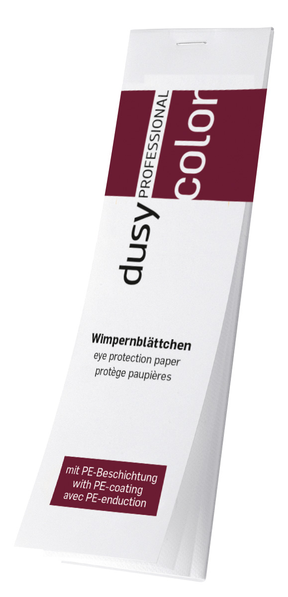 Dusy Wimpernblättchen Block PE-Folie