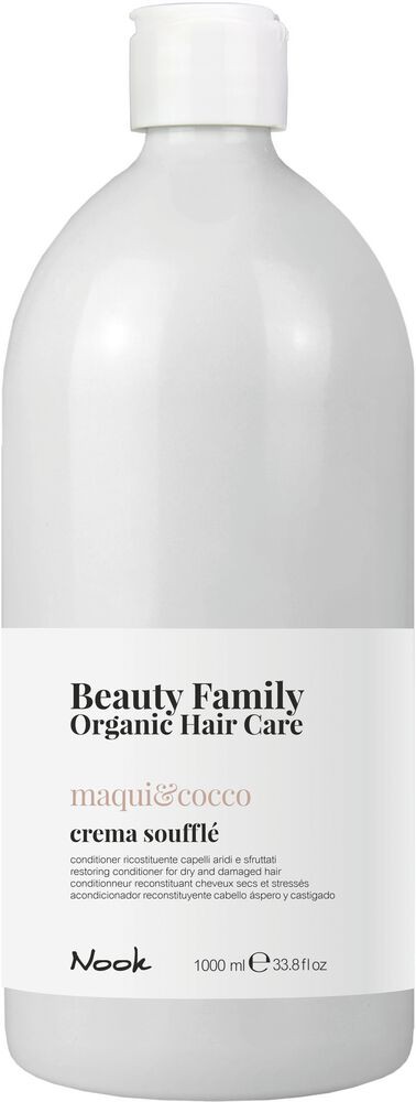 Nook Beauty Family Maqui-Berre & Kokosnuss Conditioner: für trockenes und geschädigtes Haar 