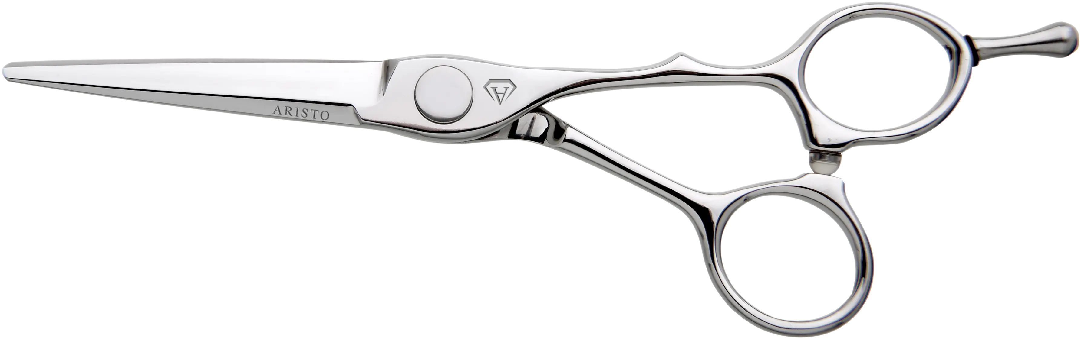 aristo-taro-friseurschere-silber-mit-glatten-schneiden-ergonomischem-griff-und-fingerhaken