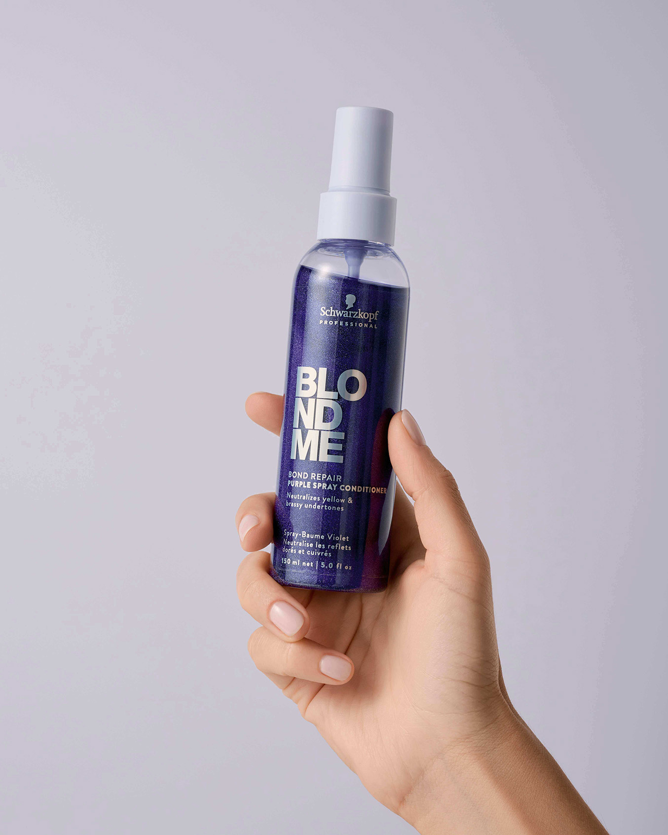 Blondme Bond Repair Purple Spray Conditioner 150ml (gegen Gelbstich)