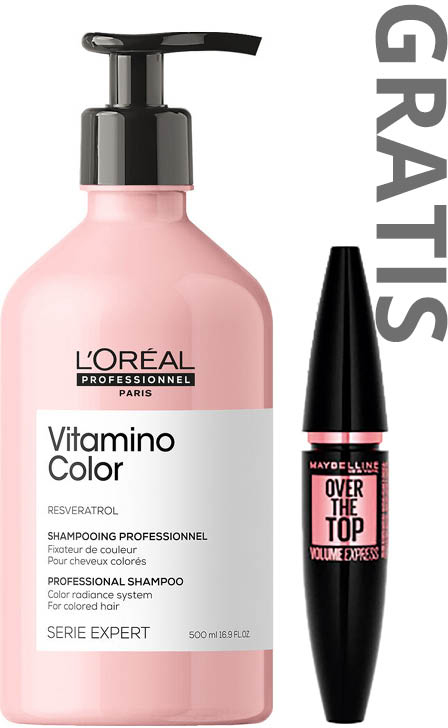 SE Vitamino Color Shampoo 500ml + Mascara