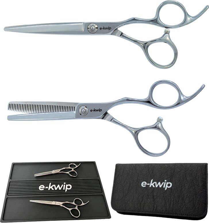 e-Kwip Talent Scheren-Set mit Tasche und Silikonpad