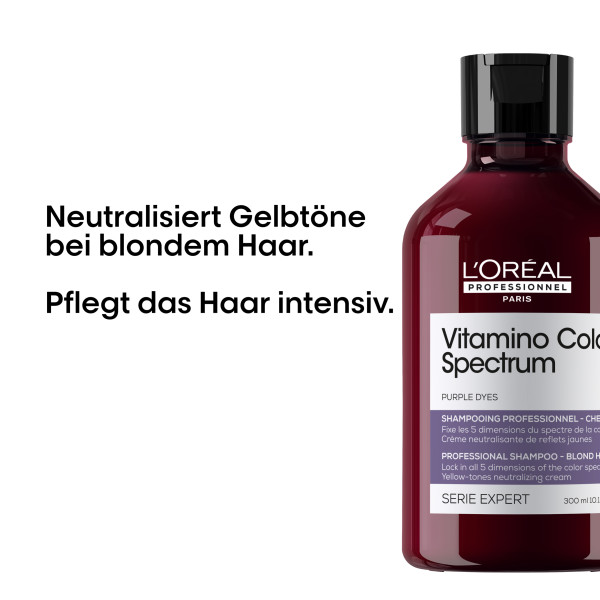 Loreal Vitamino Color Spectrum neutralisierendes Shampoo 300 ml (gegen unerwünschte Farbreflexe)