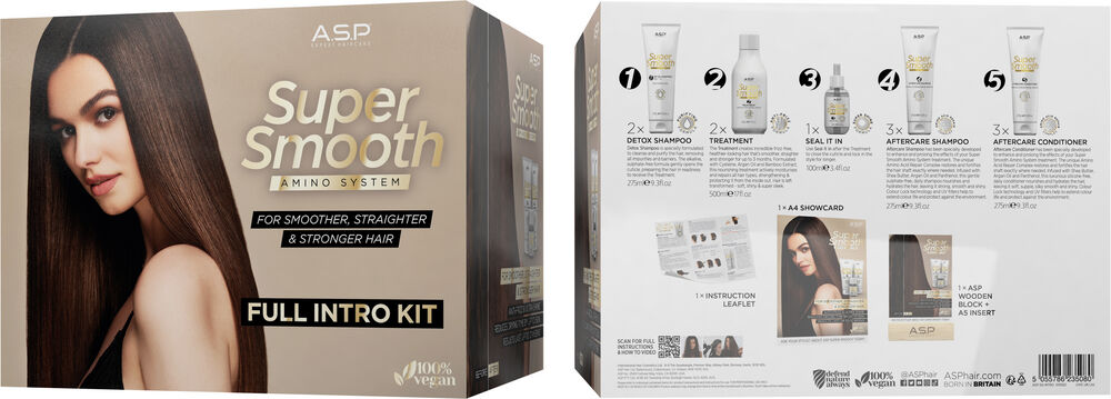 ASP Super Smooth Set zur Haarglättung  ASP Super Smooth Set zur Haarglättung