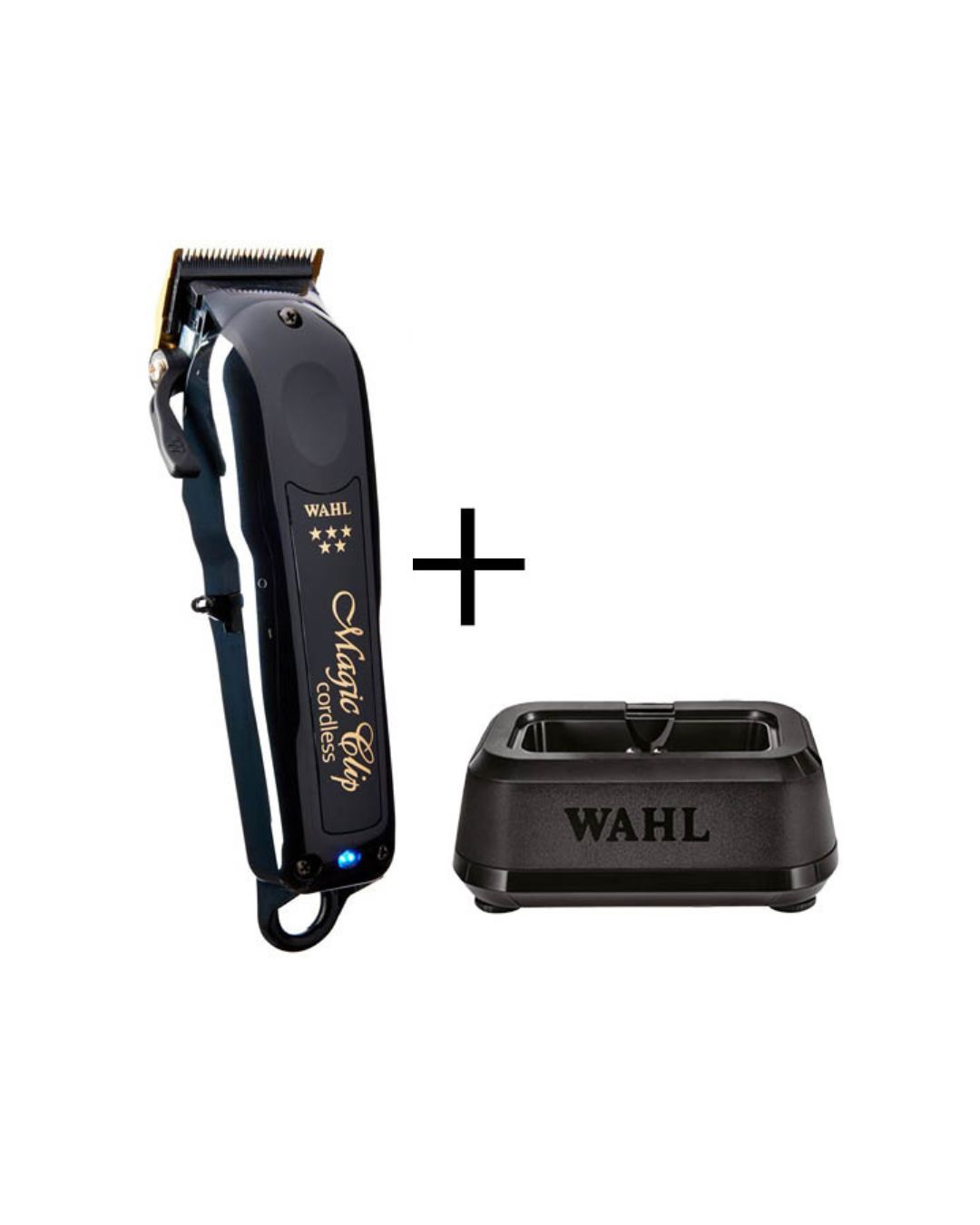 Wahl Magic Clip Cordless Haarschneidemaschine + Single Power Station