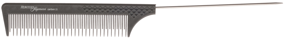 Hercules Sägemann Carbon Toupierkamm HS C22 anthrazit 8.75