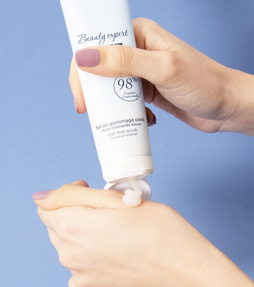 Peggy Sage Süßmandelöl Fuß-Salz-Peeling