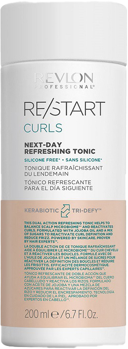 revlon-re-start-curls-next-day-refreshing-tonic-200-ml-fuer-locken-weiss-orange-flasche-ml