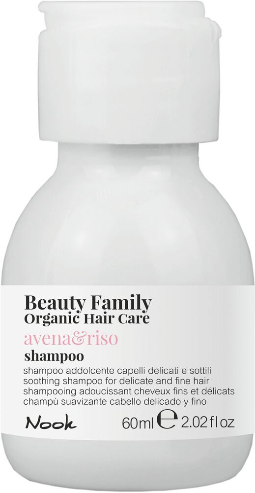 Nook Beauty Family Hafer & Reis Shampoo: für feines oder empfindliches Haar 