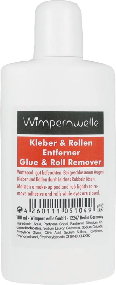 Wimpernwelle Rollen-Entferner 100ml Wimpernwelle Rollen-Entferner 100ml