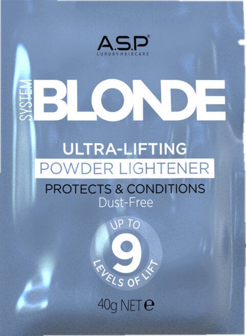 System Blonde 9 Level Bleach Powder 40g System Blonde 9 Level Bleach Powder 40g