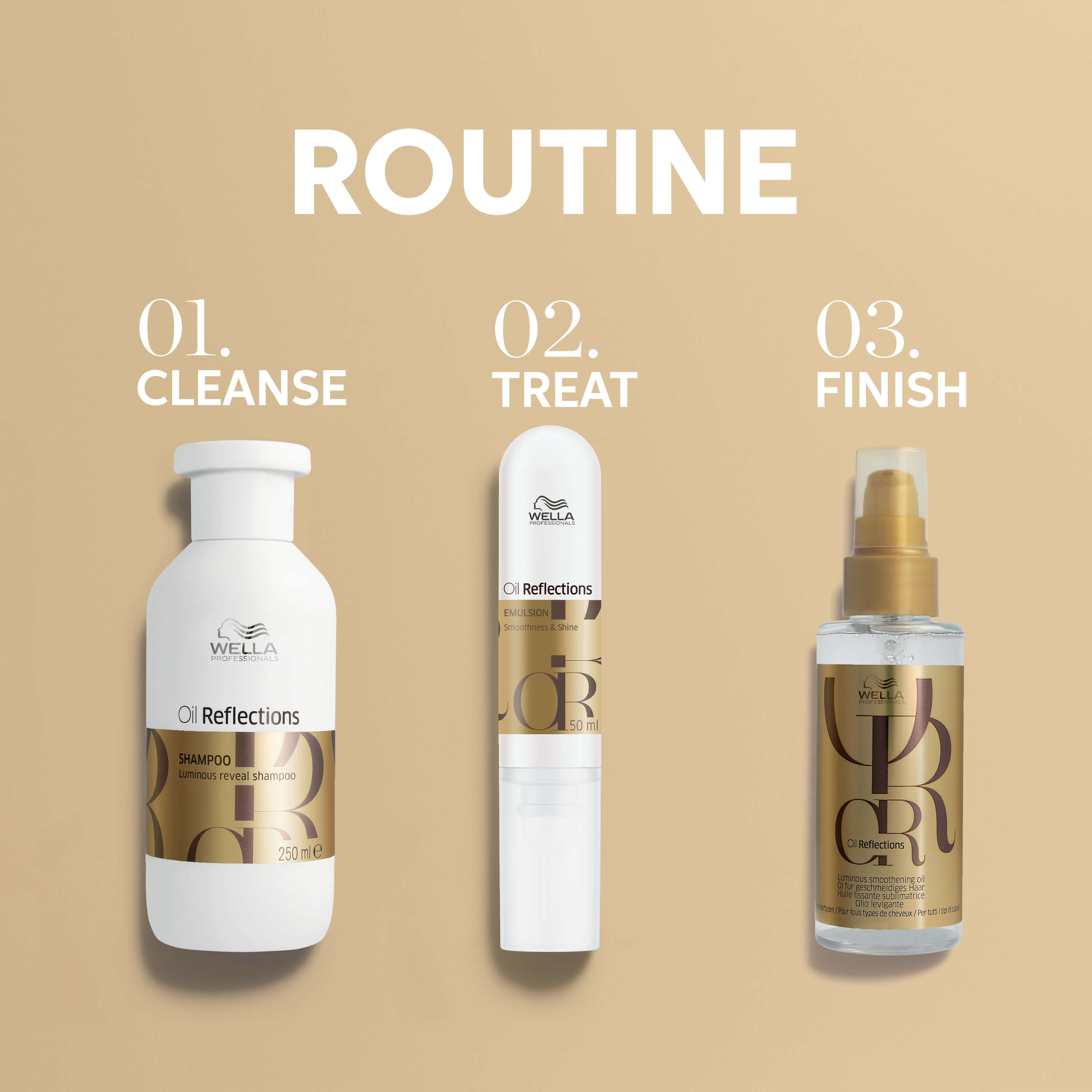 Wella Oil Reflections Emulsion 50ml (Intensivpflege) Wella Oil Reflections Emulsion 50ml (Intensivpflege)