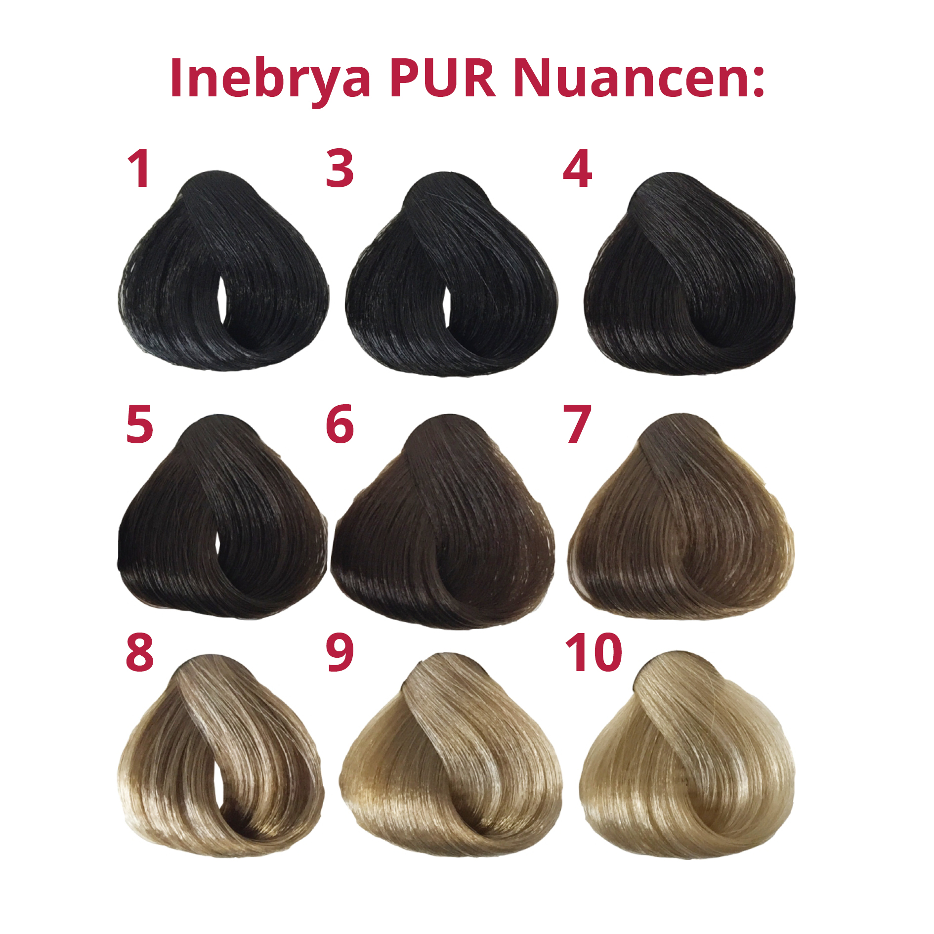 Inebrya Color Cremehaarfarbe 100ml