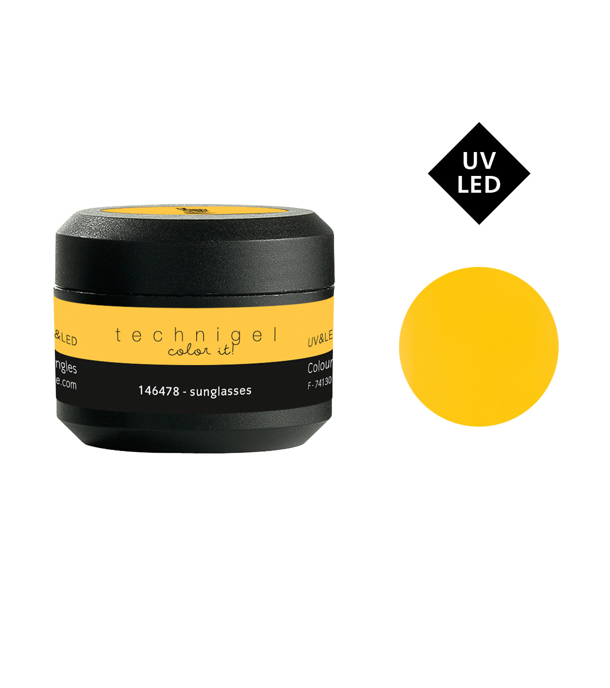 Farbiges UV & LED Gel gelackt 5g 