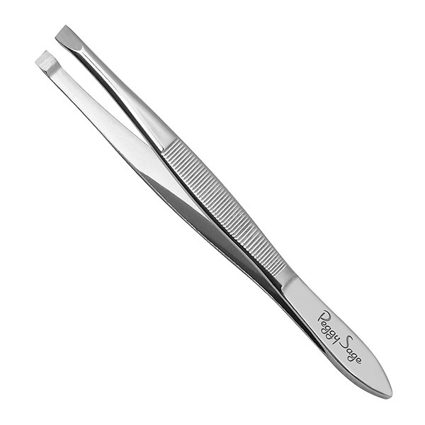 peggy-sage-epilierpinzette-nachgebiges-pinzettenmaul-fuer-profis-rostfreier-edelstahl-9-cm-abgeschraegter-spitze
