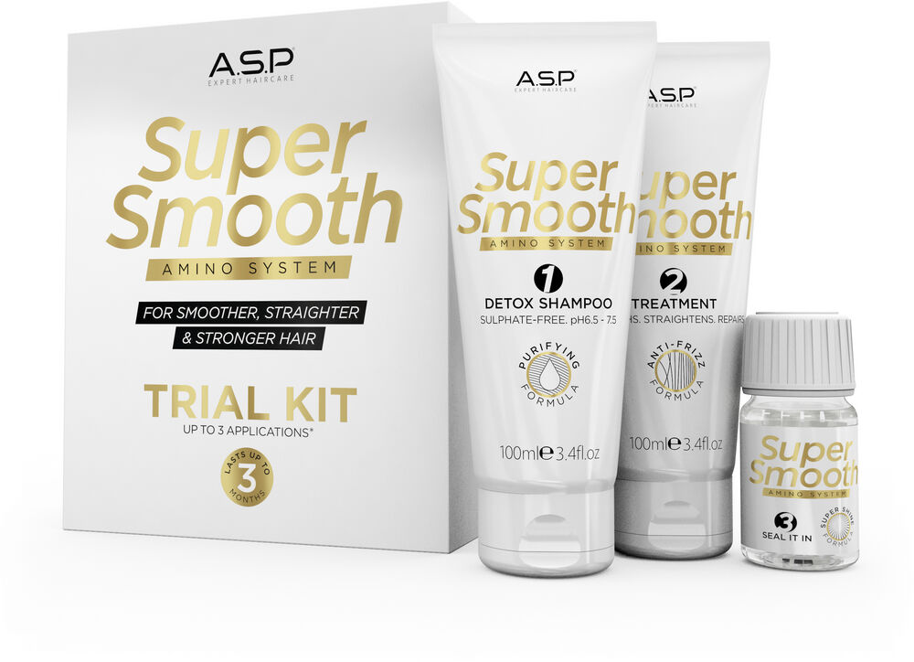 ASP Super Smooth Set zur Haarglättung 