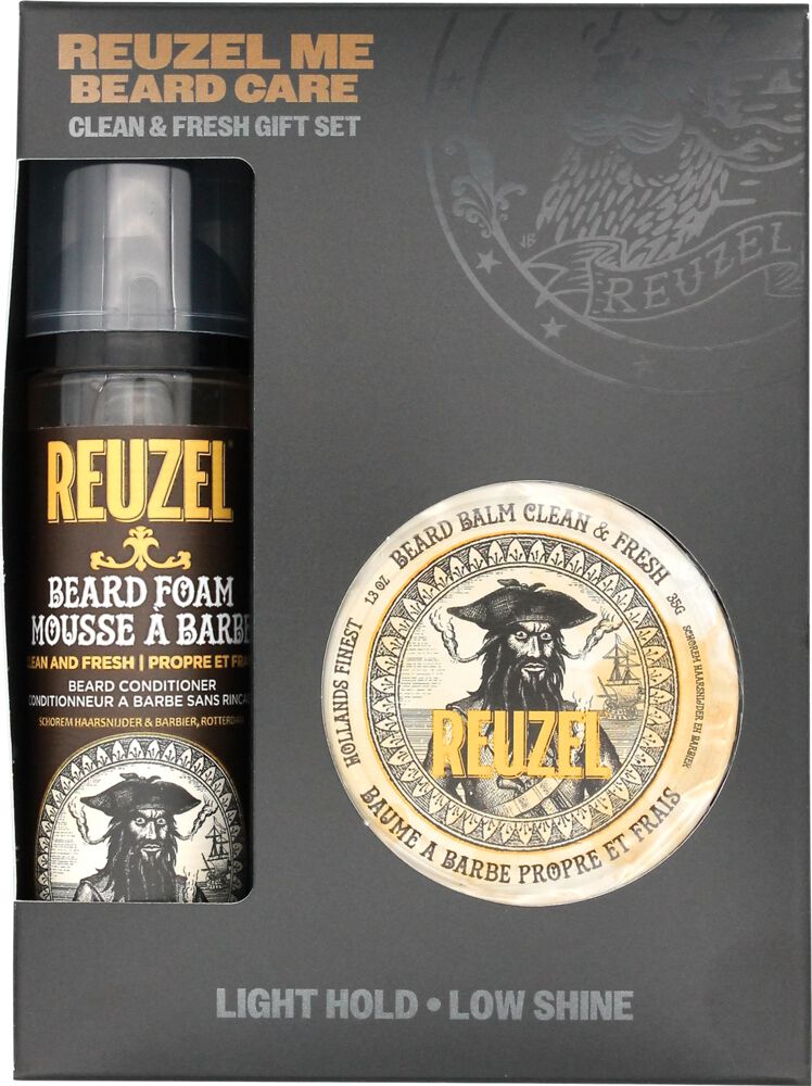 Reuzel Me Beard Balm & Foam Set